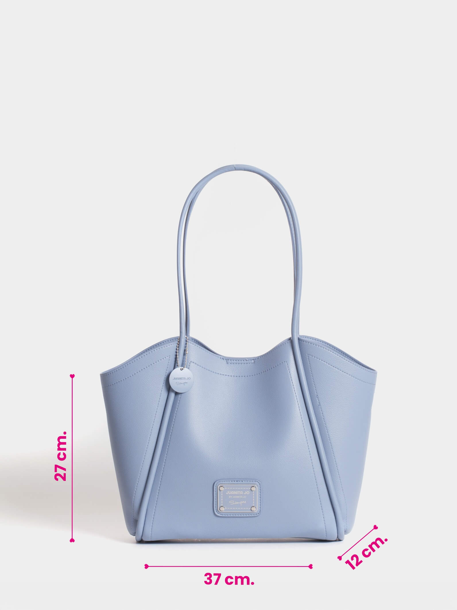Cartera Carol Grande Celeste